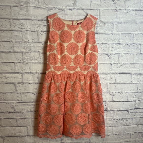 Rene Derhy Dresses & Skirts - Renee Derhy Cottage Core Fairy Core  Feminine Retr Floral Overlay Party Dress L